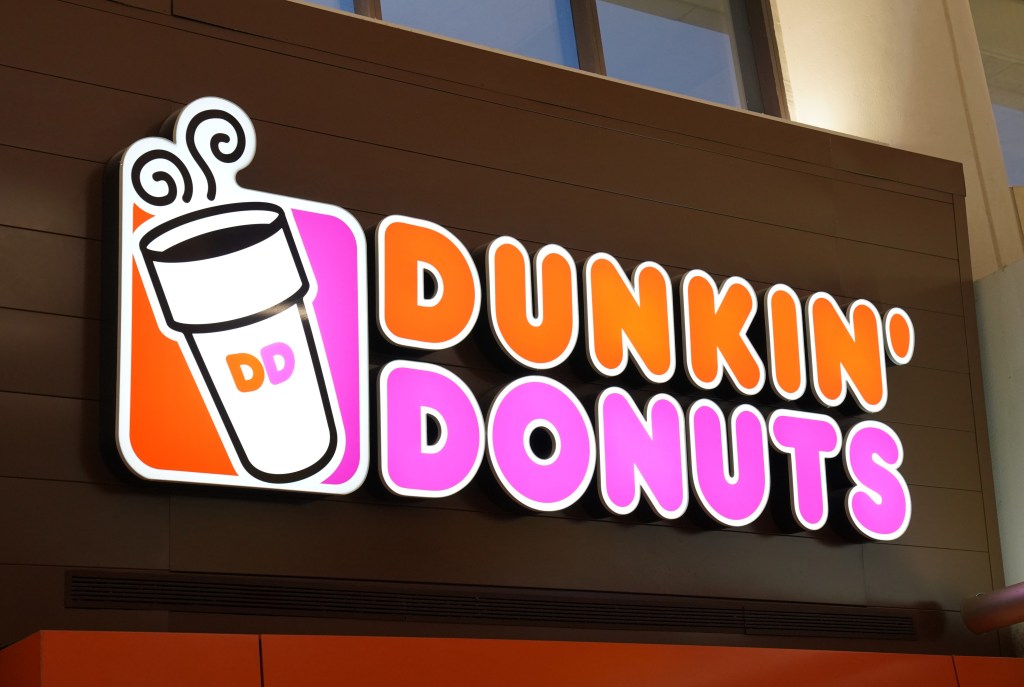 Dunkin' is partnering with its longtime seasonal brew partner, Harpoon Brewery, to produce eight flavors of boozy coffee and tea.