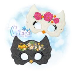 Floral Owl Pretend Mask