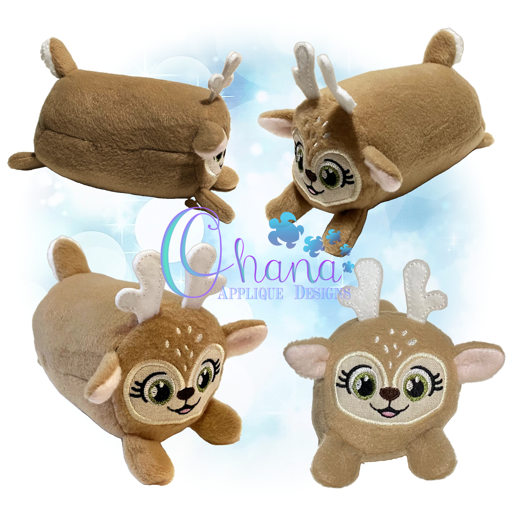 Pipe Pet Reindeer Stuffie