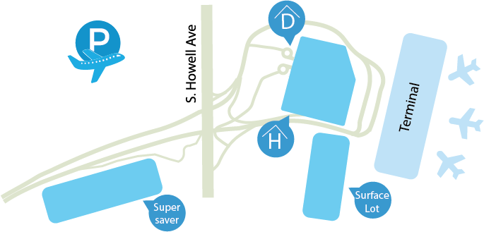 Milwaukee Airport Parking | Compare & Save with ParkFellows