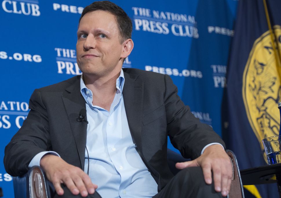 Peter Thiel Parted Ways With Y Combinator—Probably a While Ago