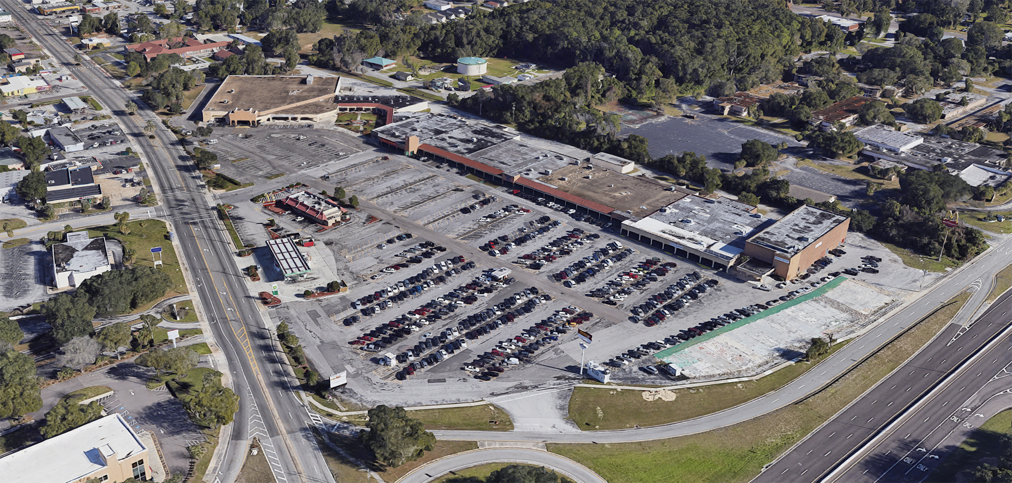 An aerial view of College Park. (Google)