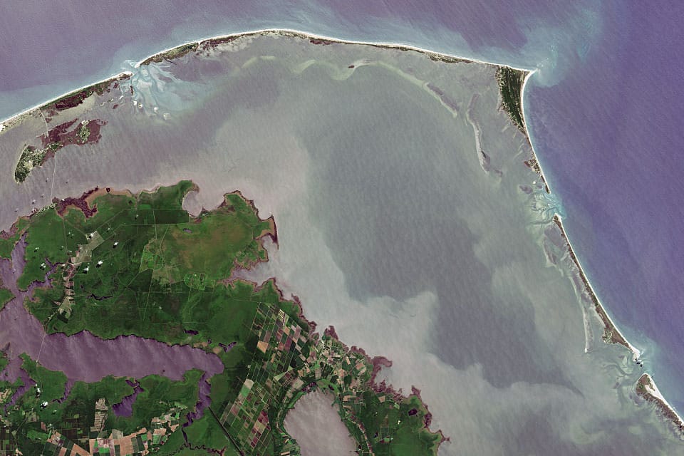 Barrier Islands Map