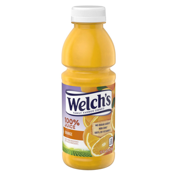 Welch's 100% Orange Juice 16oz thumbnail