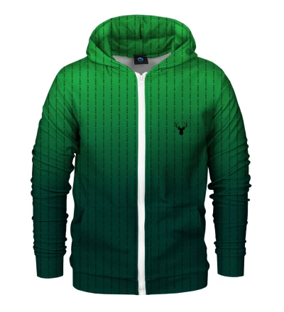 Fk You Green Screen Zip Up Hoodie