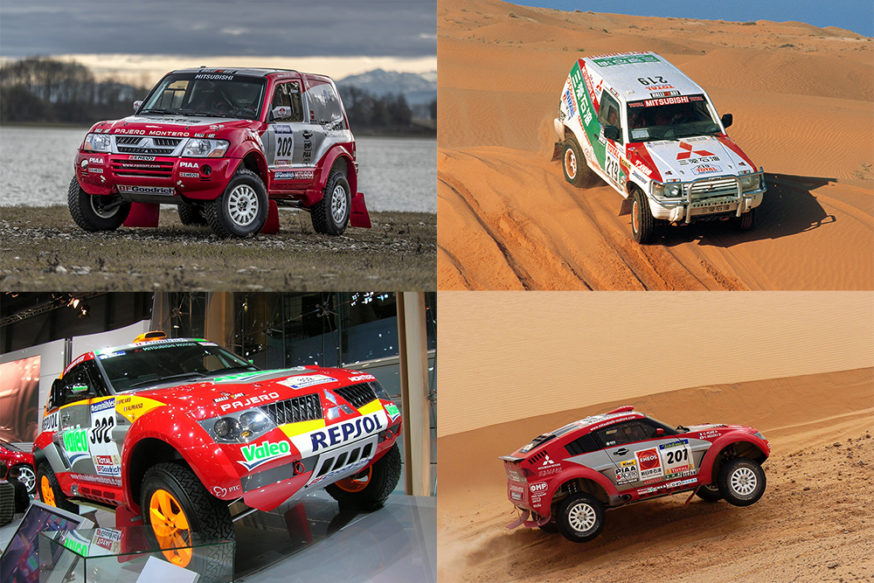 Mitsubishi Pajero Dakar race Evolution