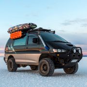 Lifted Mitsubishi Delica L400 Overland van