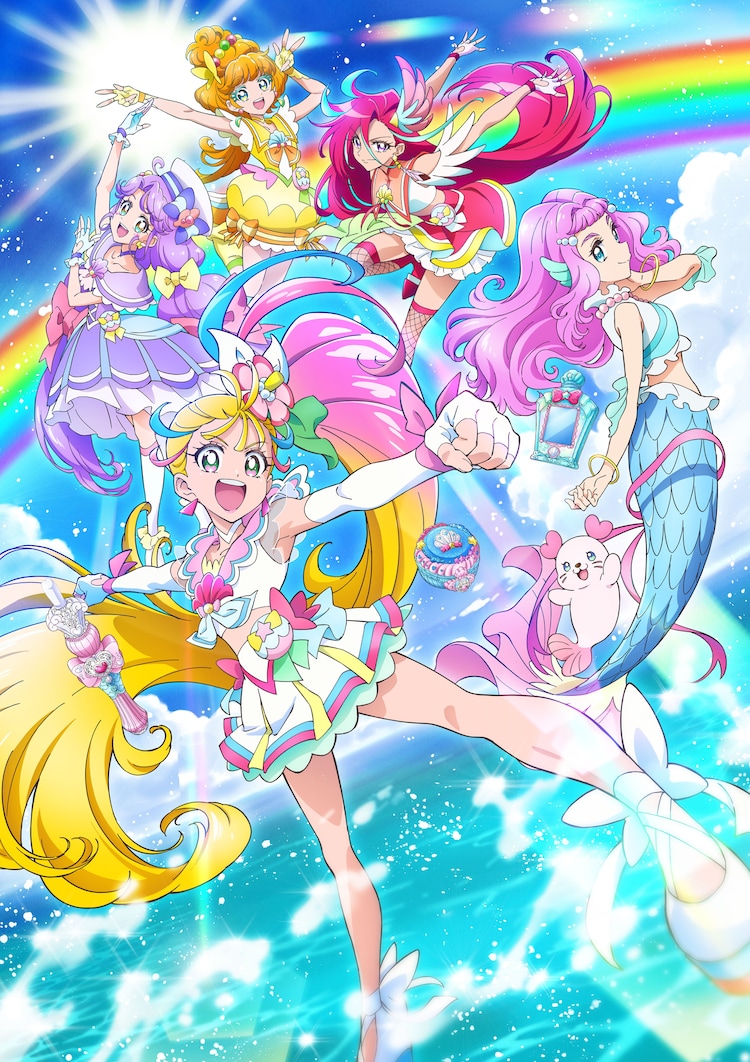 「トロピカル～ジュ！プリキュア」ビジュアル