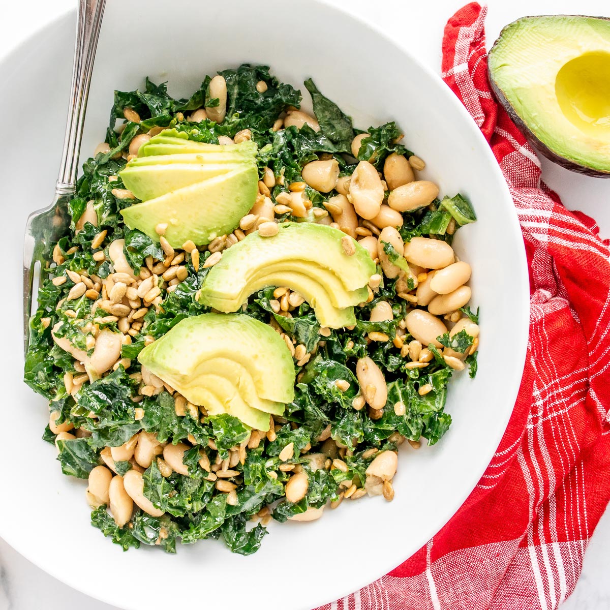 kale avocado salad