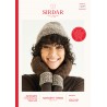 Sirdar Knitting Pattern 10297 Women's Contrast Hat & Mittens in Haworth Tweed