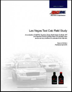 las vegas taxi cab oil study