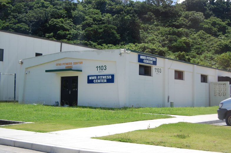 pool recreational area white beach's naval facility