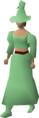 Green robes on body type B.