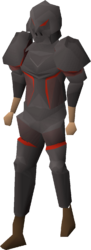 The Obsidian armour set on body type B.