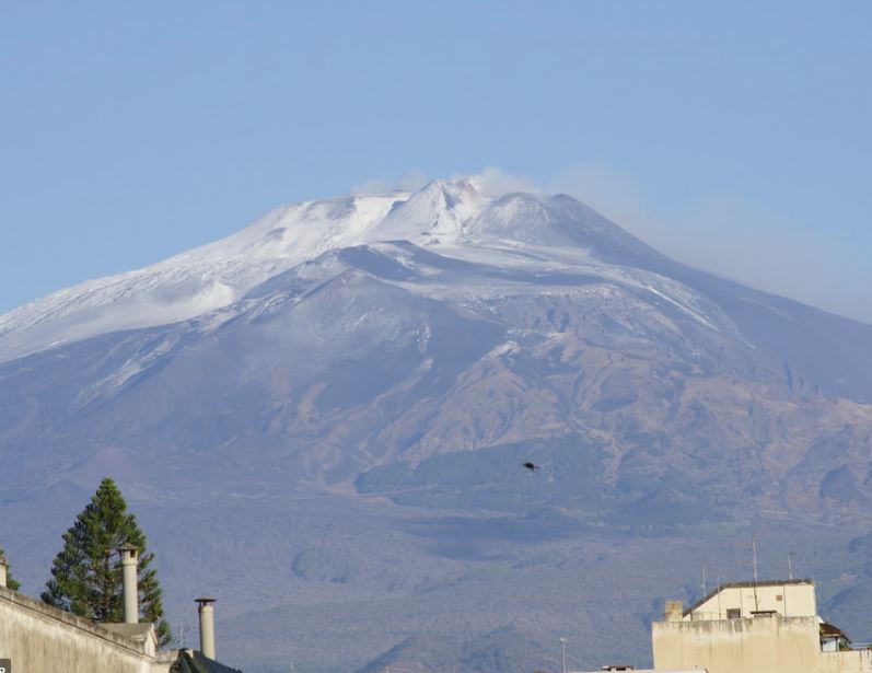 mount etna vulcan the roman god