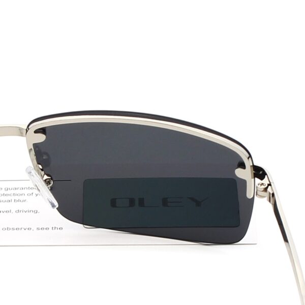 Men's Rimless Sunglasses - Image 4