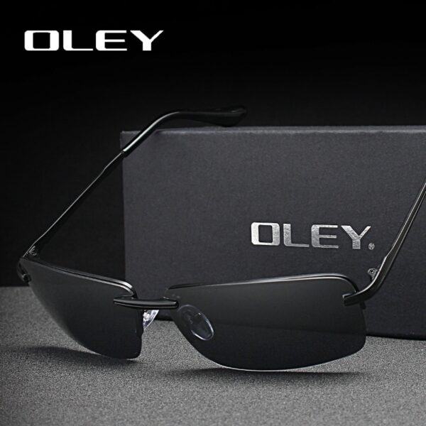 Men's Rimless Sunglasses