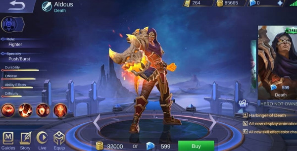 Hero fighter mobile legends terkuat