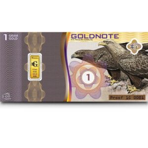 1 Gram Goldnote For Sale (Sealed Bar) New