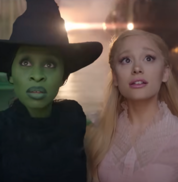 Ariana Grande and Cynthia Erivo in "Wicked"