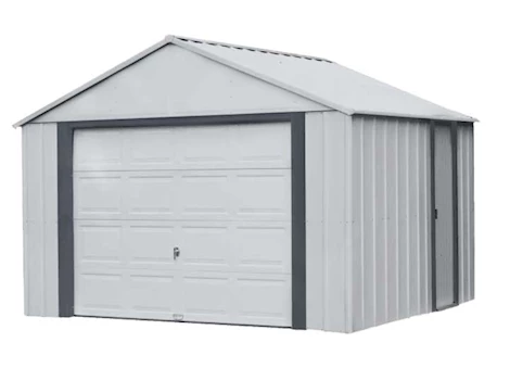 Arrow Murryhill Steel Storage Building - 10 ft. x 12 ft. x 8.5 ft. Gray/Anthracite