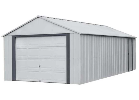 Arrow Murryhill Steel Storage Building - 21 ft. x 14 ft. x 9.5 ft. Gray/Anthracite