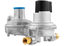 Camco Propane Double-Stage Auto-Changeover Regulator