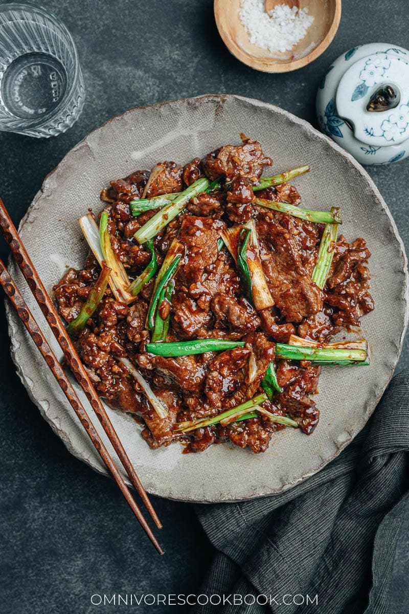 Mongolian Beef restaurant style