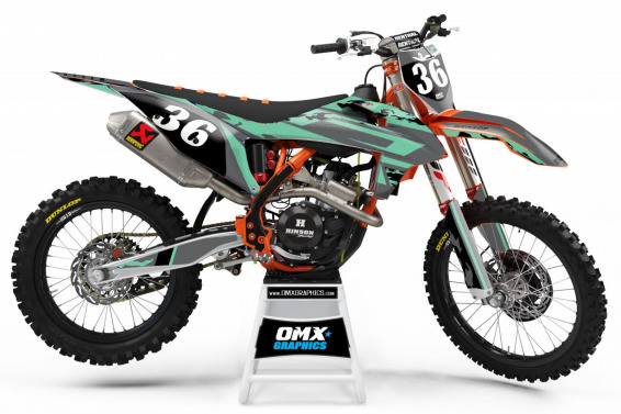 KTM dirt bike graphics Boost