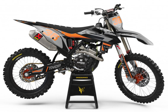 KTM Dirt Bike Graphics BOOST black