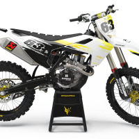 Husqvarna Dirt Bike Graphics Kit Hangout