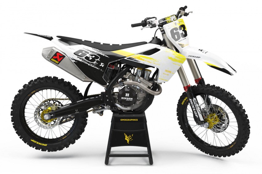 Husqvarna Dirt Bike Graphics Kit Hangout