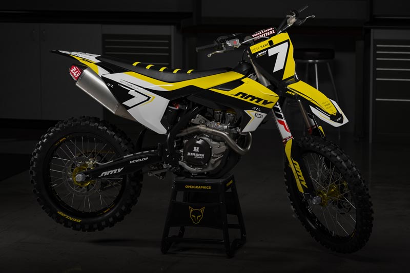 Husqvarna Dirt Bike Graphics