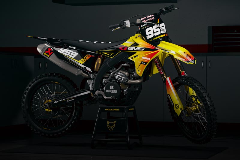 Suzuki Dirt Bike Graphics