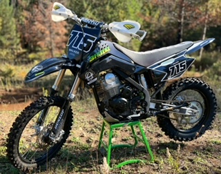 2009 Kawasaki KLX140 Mx graphics 2