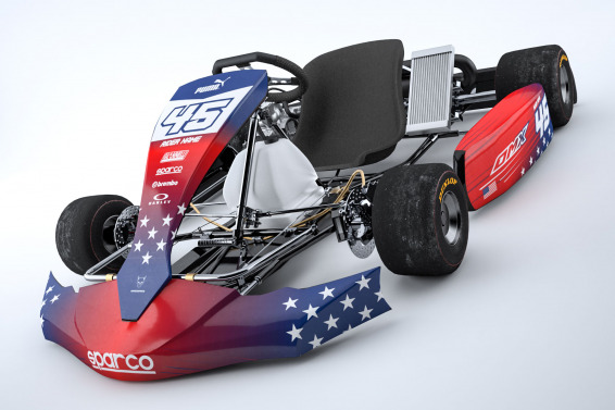 USA Go Kart Graphics Kit