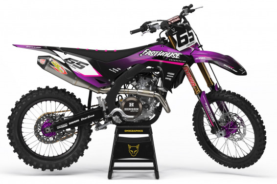 Dirt Bike Graphics Kit for Kawasaki Reckless 2