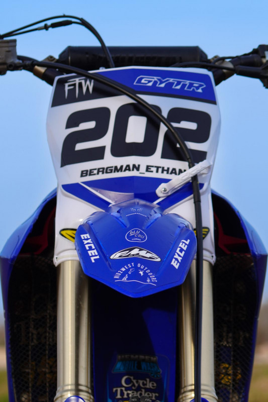 Yamaha-with-custom-mx-decals-front-number-plate