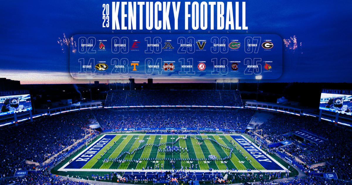 Univ Ky Football Schedule 2024 - Nelly Yevette