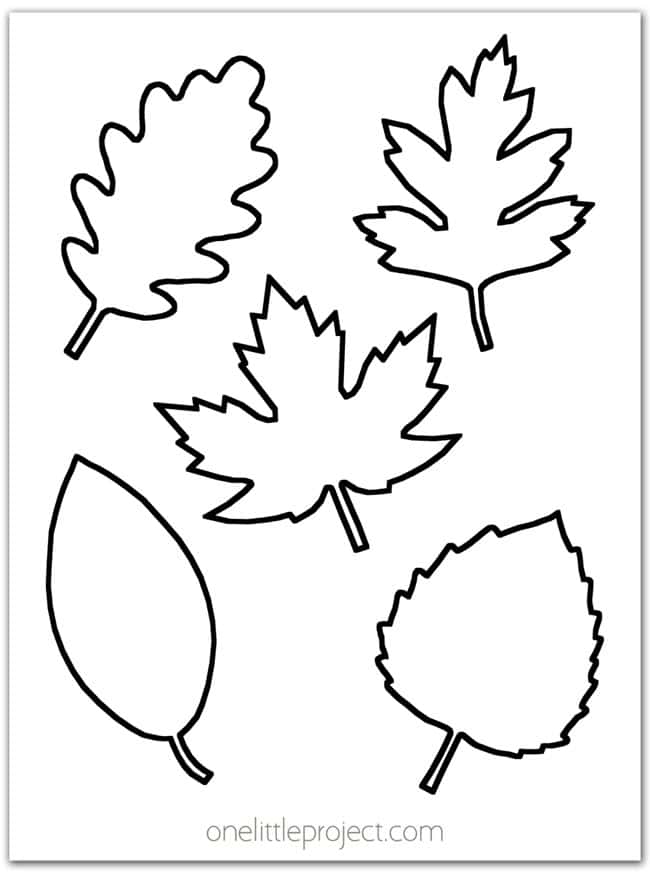 Free Printable Leaf Pattern