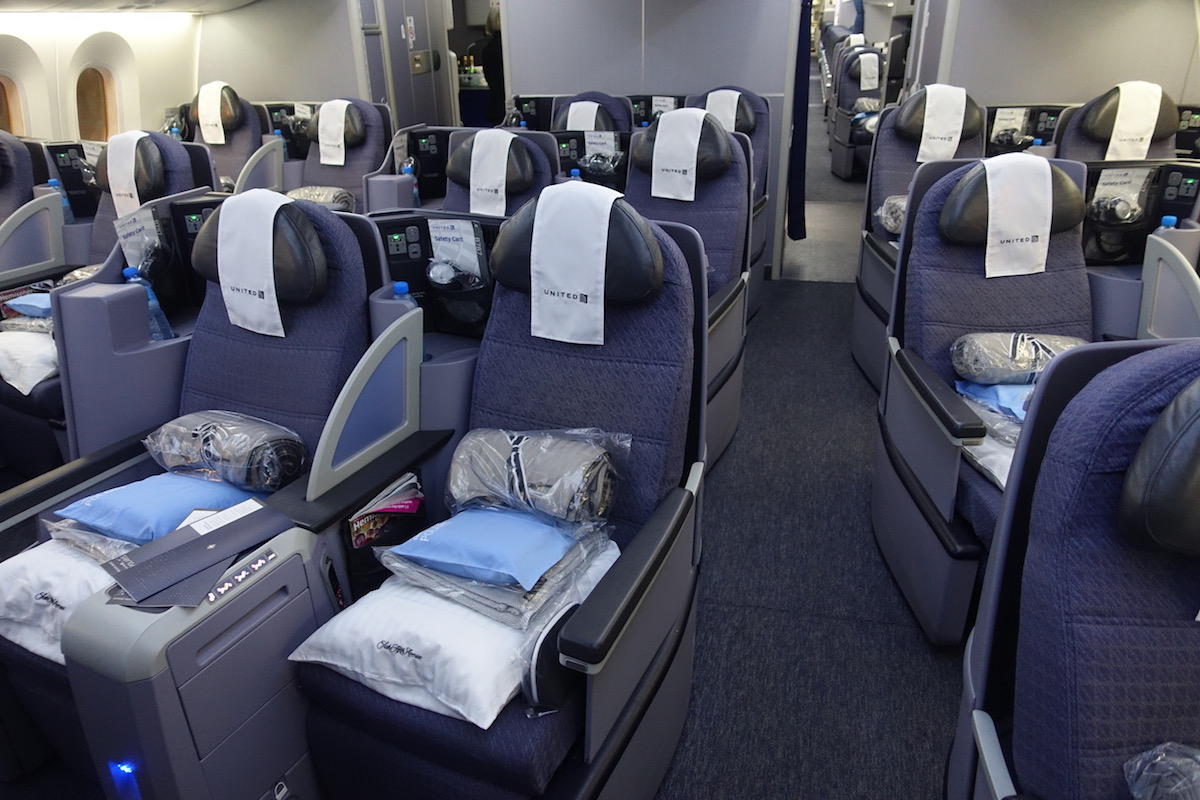 United Boeing 787 First Class