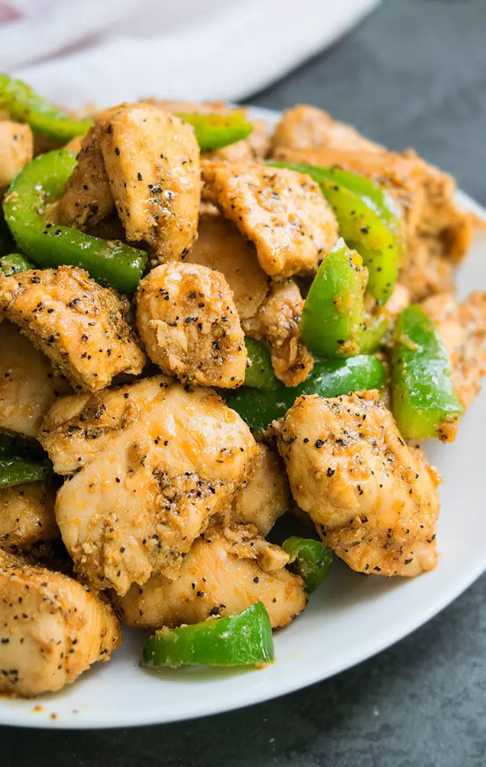 Easy Black Pepper Chicken Recipe