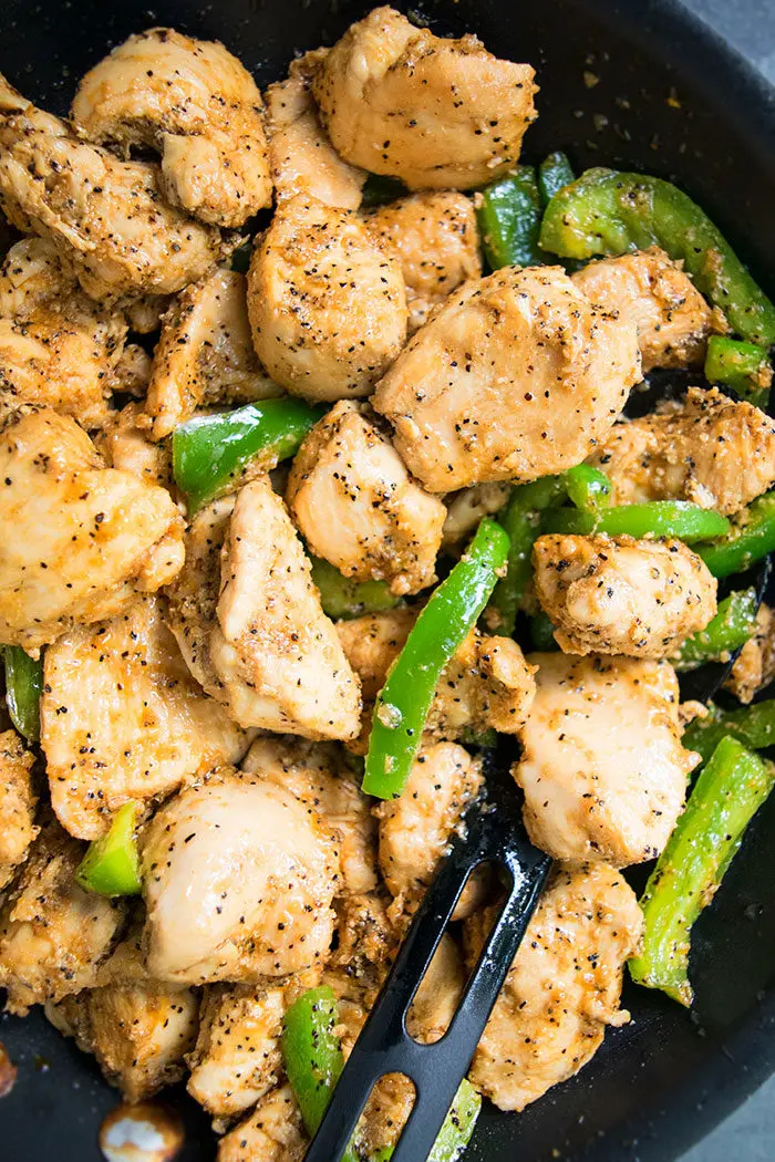 Chinese Black Pepper Chicken Recipe