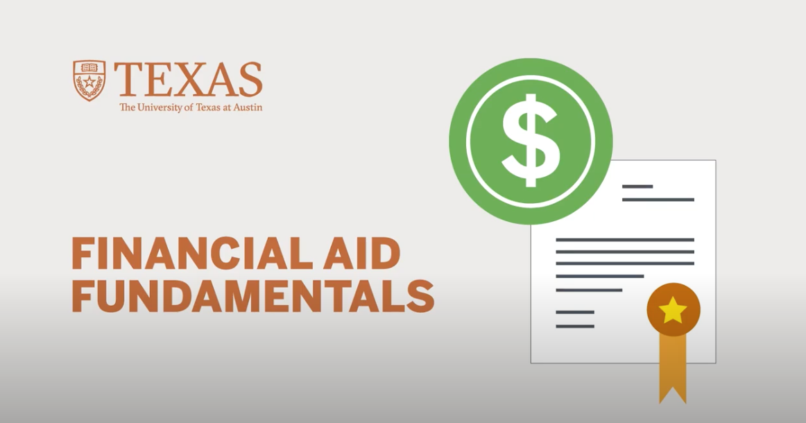 Financial Aid Fundamentals video thumbnail, click to play