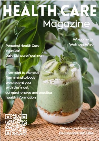 Personal Health Care Magazine Template