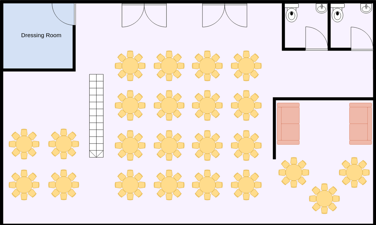 24+ Banquet Hall Seating Layout Images - Wedding Decoration