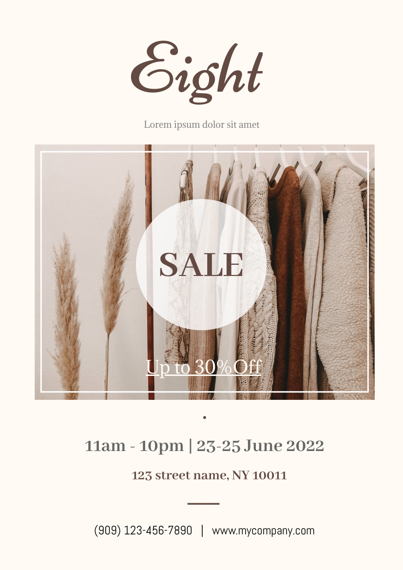 Fashion Sale Flyer