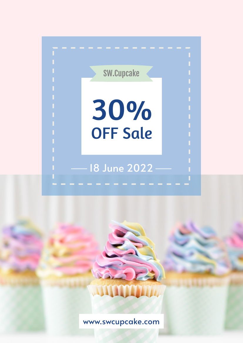 Cupcake Sale Flyer