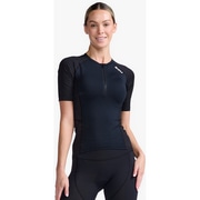 2XU ( �c�[�^�C���Y���[ ) �g���C�X�[�c W AERO TRI SL TOP ( �E�B�����Y �G�A�� �X���[�u �g�b�v ) �u���b�N/�z���C�g S ���f�B�[�X