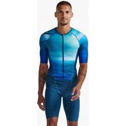 2XU ( �c�[�^�C���Y���[ ) �g���C�X�[�c AERO SLEEVED TRISUIT ( �G�A�� �X���[�u�g���C�X�[�c ) �X�v�����O�O���[��/�}�W���[�� S